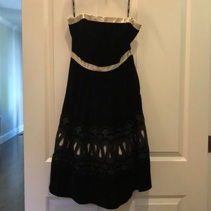 Black Velvet Betsy Johnson dress.
